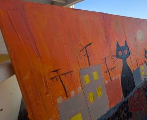 Rooftop Cats: Make Love Not War